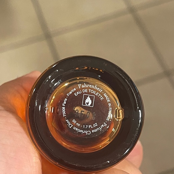 Christian Dior Farenheit 4~Empty Box & 2~Empty Bottles 1.6 fl.oz & 1~3.4… - Picture 10 of 17